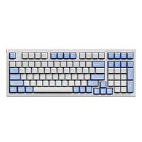 FL·ESPORTS 腹灵 FL980 98键 有线机械键盘 杜若蓝紫 凯华ROSA轴 RGB