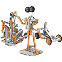 阿尔法蛋 拼装拼插积木 动力机械组80合1 益智积木玩具