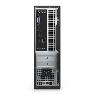 DELL 戴尔 Vostro成就 3470 台式机 黑色(酷睿i3-8100、核芯显卡、8GB、1TB HDD、风冷)