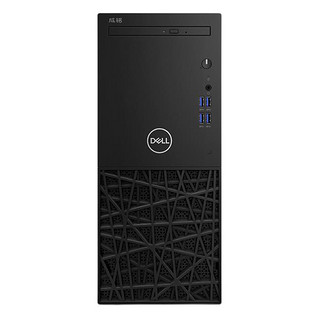 DELL 戴尔 成铭 3988 九代酷睿版 商务台式机 黑色 (酷睿i3-9100、核芯显卡、8GB、1TB HDD、风冷)