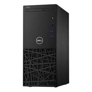 DELL 戴尔 成铭 3988 九代酷睿版 商务台式机 黑色 (酷睿i3-9100、核芯显卡、8GB、1TB HDD、风冷)