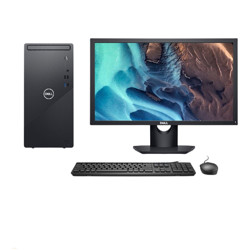 DELL 戴尔 dell灵越3891 办公台式机电脑主机(11代i5-11400F 16G 512G 2G独显 三年服务 ) 23.8英寸电脑显示器