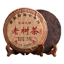 辣喜爱 2009年老班章云南勐海普洱茶熟茶饼 一片357克