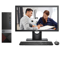 DELL 戴尔 成就 3471 21.5英寸 台式机 黑色(奔腾G5420、核芯显卡、4GB、1TB HDD、风冷)