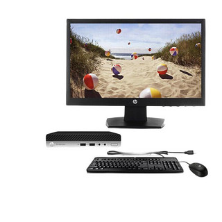 HP 惠普 ProDesk 400G3 DM 23.8英寸 台式机 黑色(酷睿i7-7700T、核芯显卡、8GB、1TB HDD、风冷)