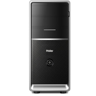 Haier 海尔 天越 Y30 19.5英寸 台式机 黑色(奔腾G4900 、核芯显卡、4GB、1TB HDD、风冷)