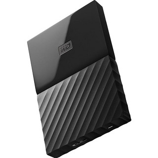 Western Digital 西部数据 My Passport系列 2.5英寸 移动机械硬盘 1TB USB 3.0 经典黑