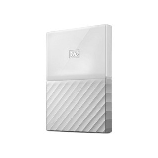 Western Digital 西部数据 My Passport系列 2.5英寸 移动机械硬盘 4TB USB 3.0 闪耀白