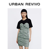 URBAN REVIVO YV09R7EN2000 女士连衣裙