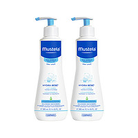 Mustela 妙思乐 法国进口婴儿保湿滋润润肤乳身体乳300mL*2儿童面霜