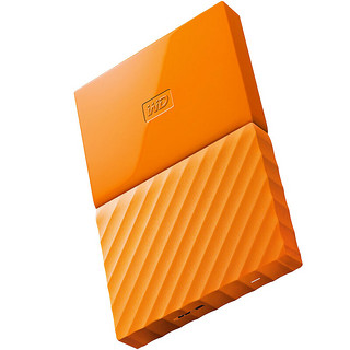 Western Digital 西部数据 My Passport系列 2.5英寸 移动机械硬盘 4TB USB 3.0 活力橙