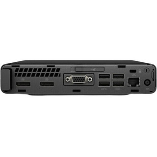 HP 惠普 EliteDesK 800 G4 DM 八代酷睿版 23.8英寸 商用台式机 黑色 (酷睿i7-8700、核芯显卡、8GB、1TB HDD、风冷)