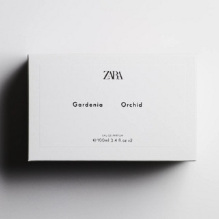 ZARA 女士浓香水套装 (栀子花EDP100ml+兰花EDP100ml)