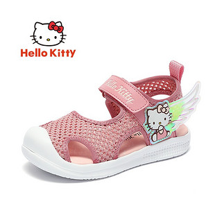 Hello Kitty 凯蒂猫 女童网眼机能凉鞋