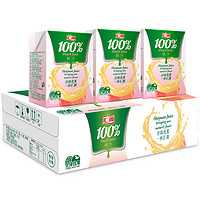汇源 果汁 100%桃汁200ml*24盒 维生素果汁饮料整箱礼