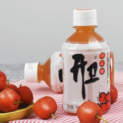 开卫野山楂果汁饮料山楂饮品280ml15瓶整箱装开胃解腻火锅伴侣节日