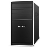 Hasee 神舟 新瑞 E20 台式机 黑色(赛扬G4900、GT730、4GB、1TB HDD、风冷)