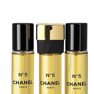 CHANEL 香奈儿 五号经典女士淡香水替换装 EDT 20ml*3