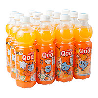 美汁源 可口可乐（Coca-Cola）美汁源酷儿 Qoo 橙味果汁饮料 450ml*12瓶 新老包装随机发货