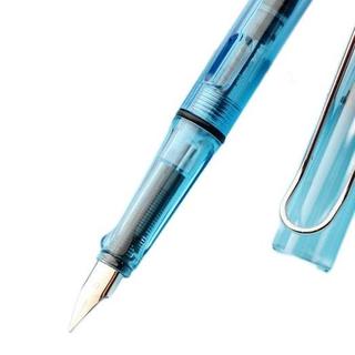 Jinhao 金豪 钢笔 619 透明蓝 EF尖 单支装