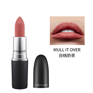 M·A·C 魅可 丝缎柔雾唇膏 #314 MULL IT OVER白桃奶茶色 3g