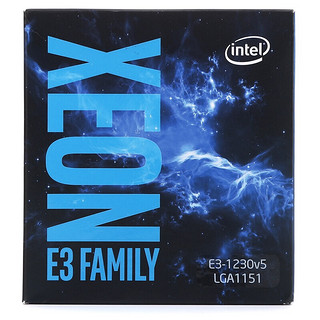 intel 英特尔 至强 E3-1230 V5 CPU 3.4Ghz 4核8线程