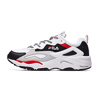 FILA 斐乐 Ray Tracer 男子跑鞋 F52M111102F-BW 黑色/集团白 42.5