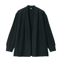 MUJI 无印良品 女士针织衫 BAD53A0S 黑色 M