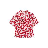 西雅衣家 C&A 女士短袖衬衫 200229471-R0 红色 XS S M L XL