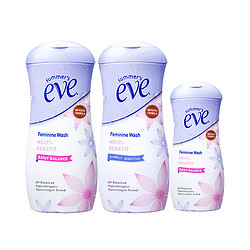 summer's eve 夏依 【618预售】夏依SummersEve女性私处护理敏感肌花香洗液237ml*2+119ml*1套装