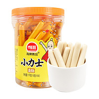 HAIPAI 海牌 菁品 韩国进口 原味小力士鱼肠10g*100根 儿童零食旅游便携鳕鱼1kg/桶