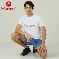 Marmot 土拨鼠 42766  男款透气T恤