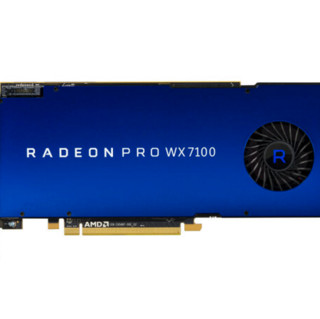 AMD Radeon Pro WX 7100 显卡 8GB 蓝色