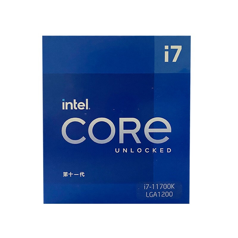 intel 英特尔 酷睿 i7-11700K CPU 3.6GHz 8核16线程