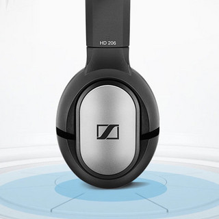 SENNHEISER 森海塞尔 HD206 耳罩式头戴式有线耳机