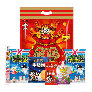 旺旺 哎呦休闲零食大礼包 298g