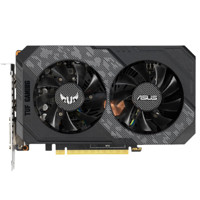 ASUS 华硕 TUF-GTX1660-O6G-GAMING 显卡 6GB 黑色