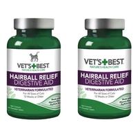 VET'S BEST 猫咪专用 化毛猫草片