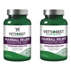 VET'S BEST 猫咪专用 化毛猫草片