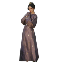 如是观 唐制汉服 云华宝盖 男女款圆领袍 茹堇 S
