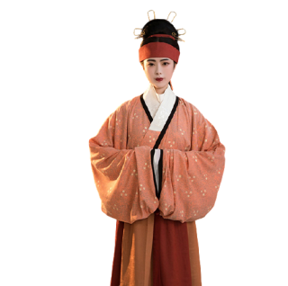 如是观 东汉风汉服 五柞宫遗梦录·汉信 女士交领上襦 s