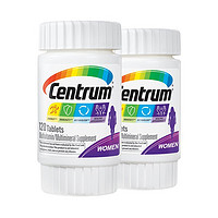 Centrum 善存 维生素复合片女士款 120粒*2瓶