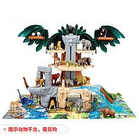 TAKARA TOMY 多美 卡安利亚 野生恐龙森林 动物神殿 110866
