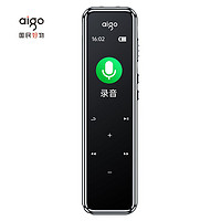 PLUS会员：aigo 爱国者 录音笔R6955 16G  锖色