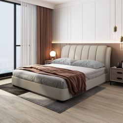 sogal 索菲亚 北欧布艺床1.