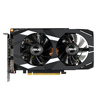 ASUS 华硕 DUAL-GeForce GTX 1660Ti-O6G 超频版 显卡 6GB 黑色