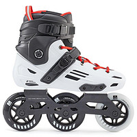 迪卡侬 大三轮轮滑鞋刷街溜冰鞋旱冰鞋OXELO-L 白色 37