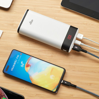 aigo 爱国者 W200 移动电源 20000mAh Type-C micro usb 12W快充