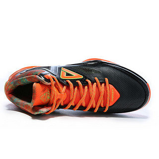 PEAK 匹克 帕克 三代 男子篮球鞋 E54323A 黑橙 41.5