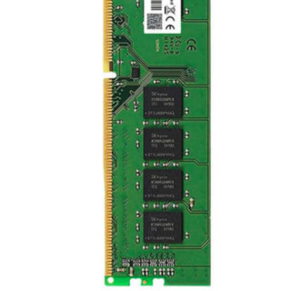 xiede 协德 PC4-19200 DDR4 2400MHz 台式机内存 绿色 8GB